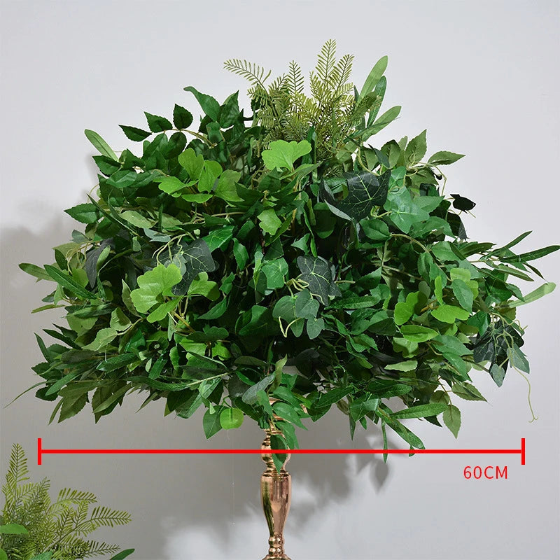 Artificial plant ball for wedding and event decoration