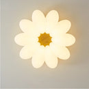 Creative petal chandelier for a warm and soothing atmosphere