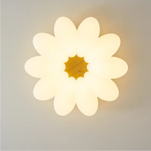 Creative petal chandelier for a warm and soothing atmosphere - vue 2 sur 24
