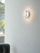 Italian crystal bedside lamp for elegant interior decoration