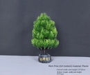 Artificial bonsai plant in plastic for interior decoration