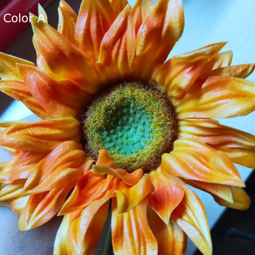 Artificial sunflower bouquet wedding party home decoration plants