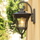 Waterproof retro outdoor wall light