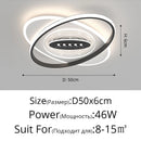Nordic LED ceiling light for indoor and cosy ambience