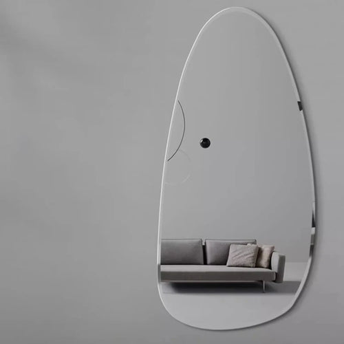 Large modern nordic mirror for stylish interior decoration - vue 2 sur 9