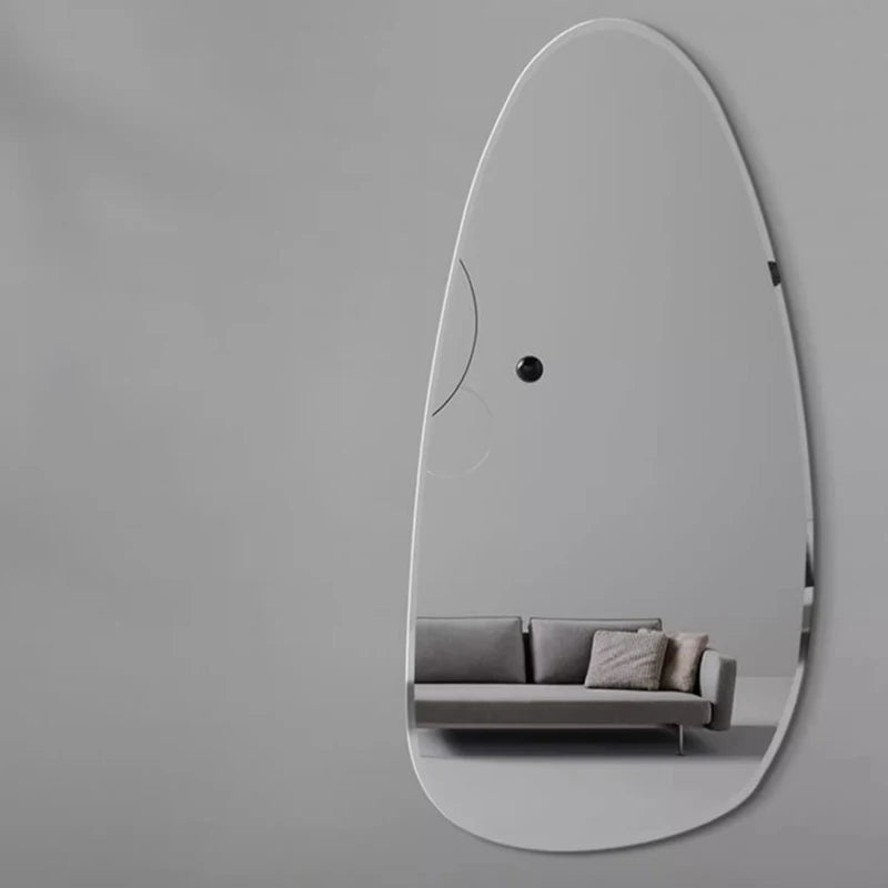 Large modern nordic mirror for stylish interior decoration