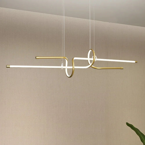 Modern luxury suspended chandelier elegant design lighting - vue 4 sur 8