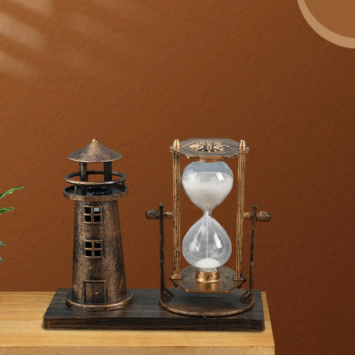 decorative lighthouse sculpture for table and desk - vue 5 sur 6