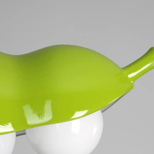 Creative polka dot glass chandelier with resin lighting - vue 7 sur 15