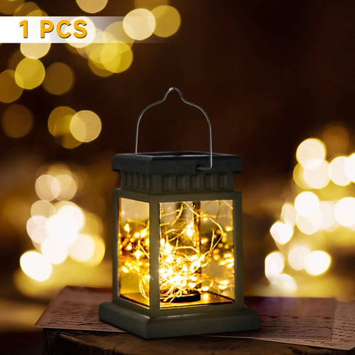 Waterproof solar LED lantern for garden and outdoor - vue 9 sur 9