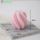decorative swirl scented candles aesthetic aromatic for home