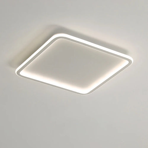 Ultra slim modern design square panel ceiling light for interiors - vue 7 sur 6