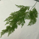 Artificial rattan fern for indoor and outdoor decoration