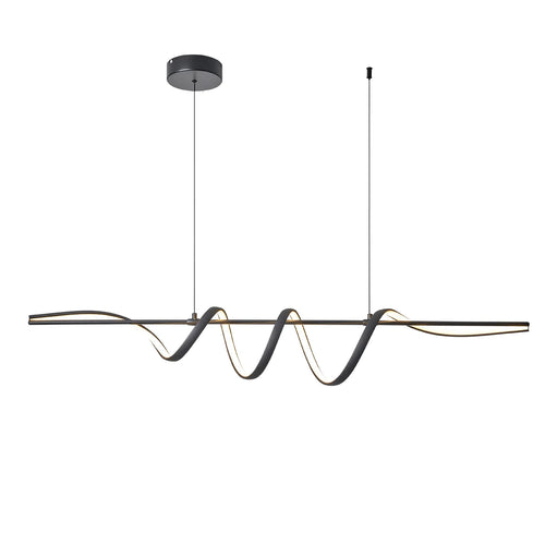 Modern LED pendant light DIY design for interior decoration - vue 6 sur 5