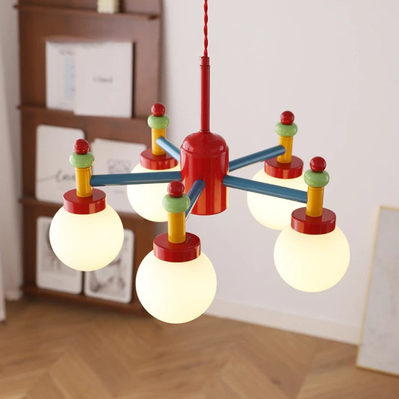 multi-colored antique chandelier for various spaces and modern decorations