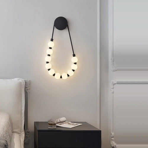 Modern fantasy house LED wall light - vue 6 sur 11