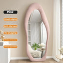 Nordic wavy full length mirror for interior decoration