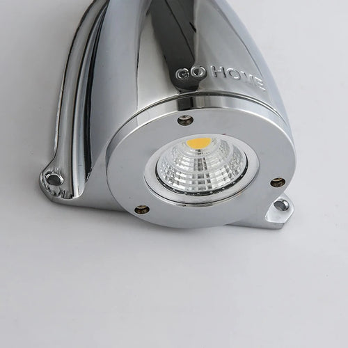 Industrial style vintage cast aluminium wall light - vue 4 sur 7