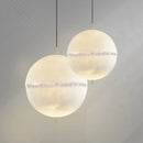 High-end Italian design style LED crescent chandelier