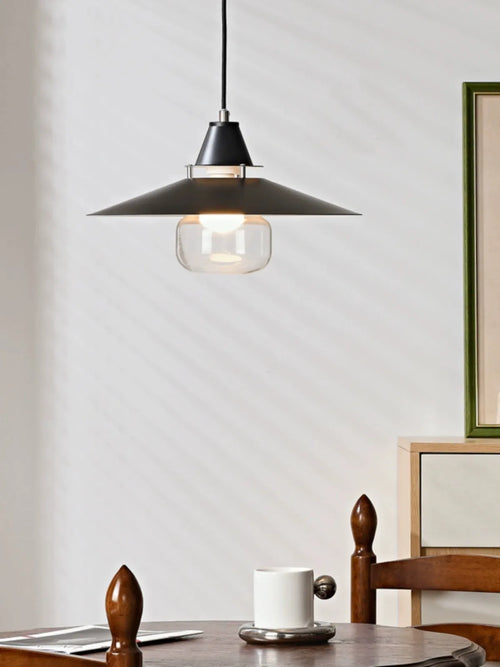 Original umbrella-shaped pendant light with colourful design for interior decoration - vue 4 sur 14
