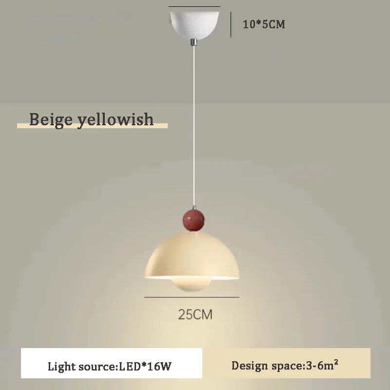 Modern LED chandelier for warm indoor lighting