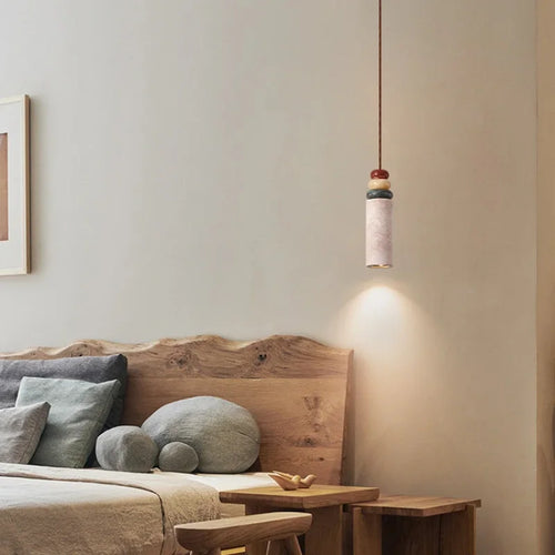 Modern natural stone chandelier for interior decoration - vue 2 sur 7