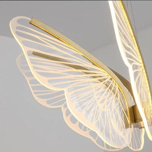 Modern butterfly chandelier creative design for interior decoration - vue 7 sur 9