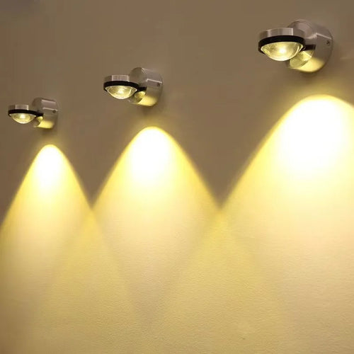 modern creative and simple led light wall lamp - vue 4 sur 8