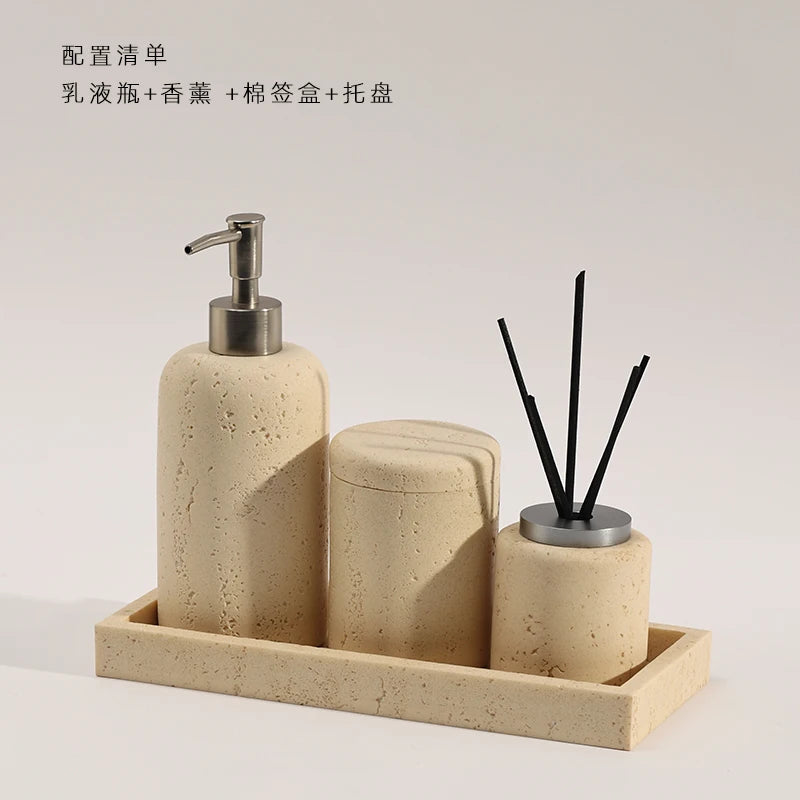 luxury disinfectant bottle and bathroom accessories - vue 12 sur 19