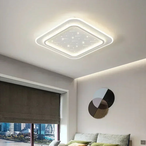 Modern LED ceiling light for elegant interior decoration - vue 2 sur 11