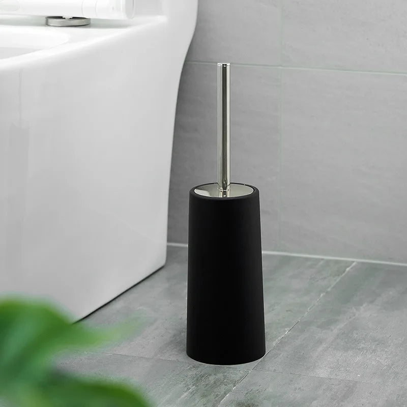 Nordic toilet brush with holder for bathroom - vue 9 sur 10