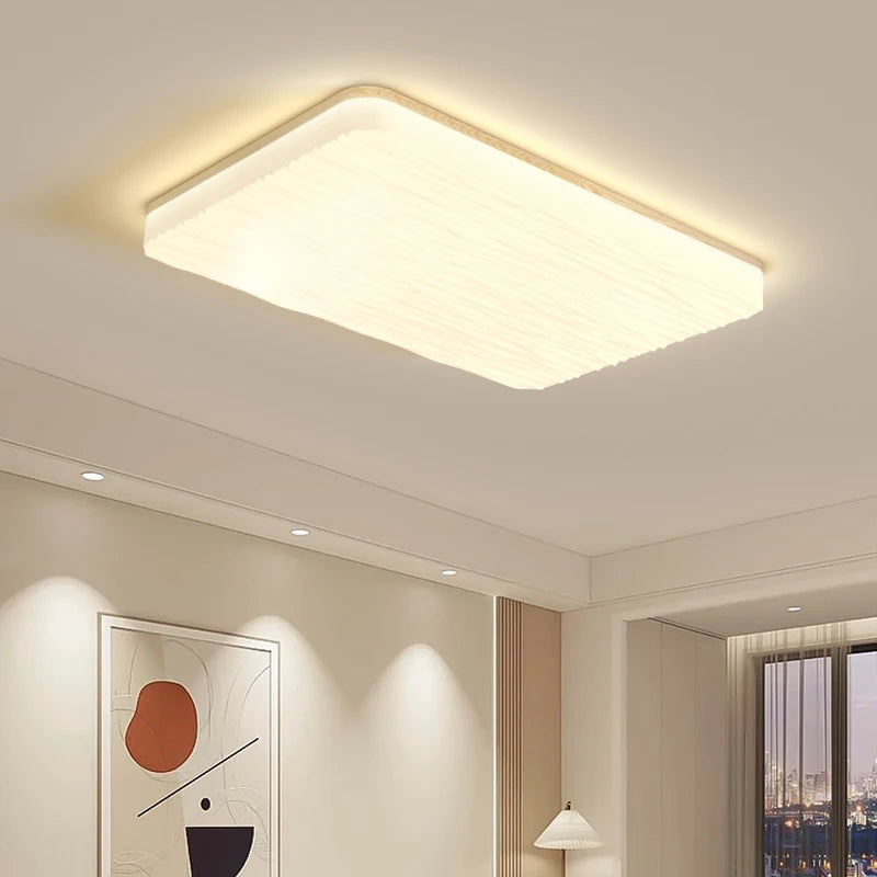 Modern minimalist nordic style round recessed LED lamps