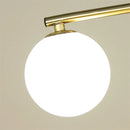 Minimalist glass chandelier in Nordic style for interior decoration