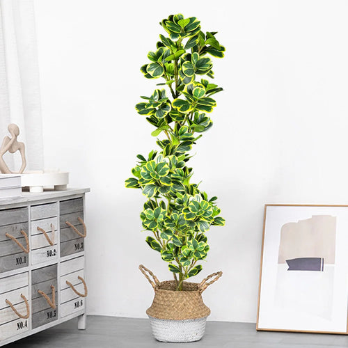 Artificial ficus tree in plastic for outdoor decoration - vue 3 sur 9