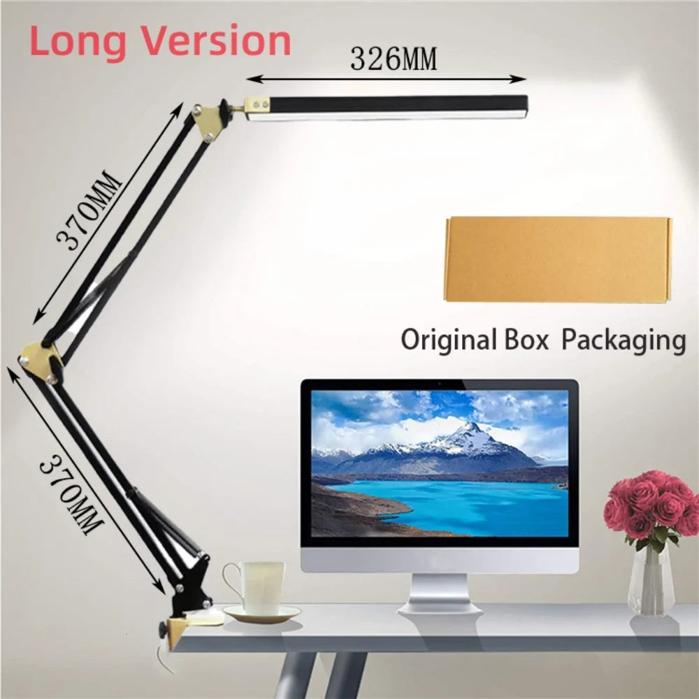 LED desk lamp with clamp 10W - vue 11 sur 18