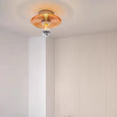 Wavy glass wall light for hallway, entrance and staircase