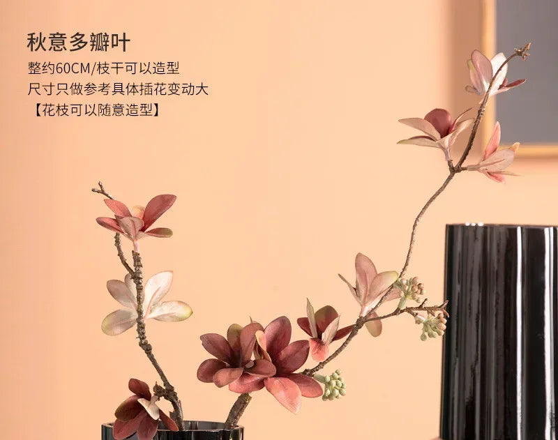 lightweight glass vase for Nordic decoration and floral arrangement
