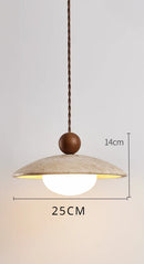 Nordic style stone LED pendant light for interior decoration