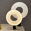 Modern fabric Iris LED chandelier for hotel decor