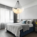 Nordic glass pendant light for luxury interior decor