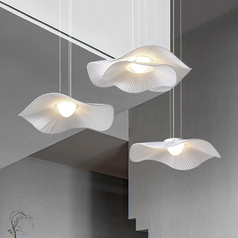 Nordic lotus designer chandelier modern LED indoor lighting