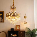 Crystal chandelier for elegant and refined lighting
