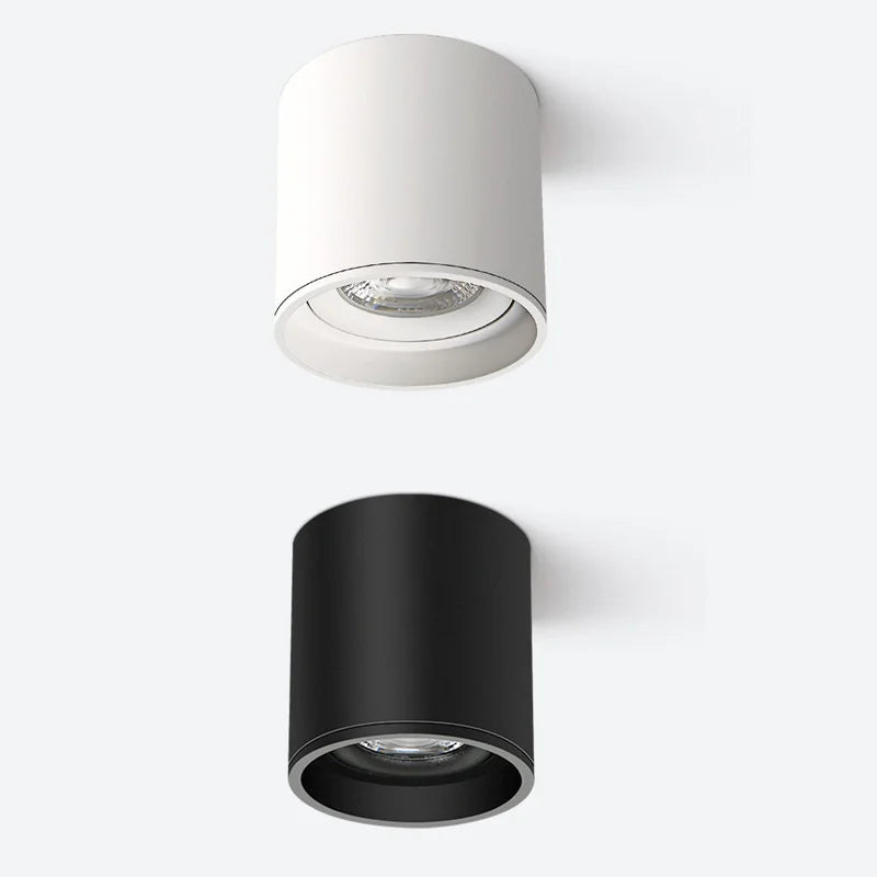 New dimmable cylindrical LED spotlights for indoor lighting