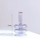 European glass candle holder for decoration and weddings