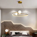 Nordic ring LED chandelier pendant light
