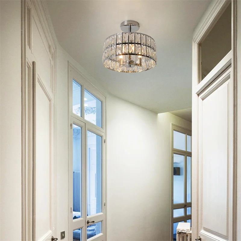 Nordic ceiling lights for bedroom corridor and cloakroom - vue 6 sur 12