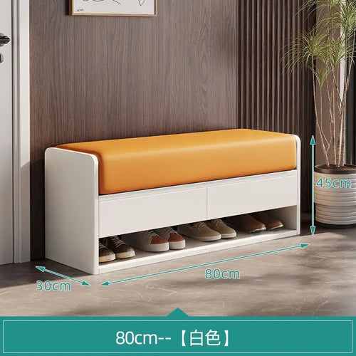 Nordic wooden changing stool with integrated storage - vue 15 sur 14