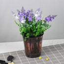 retro resin flower pot for hydroponics
