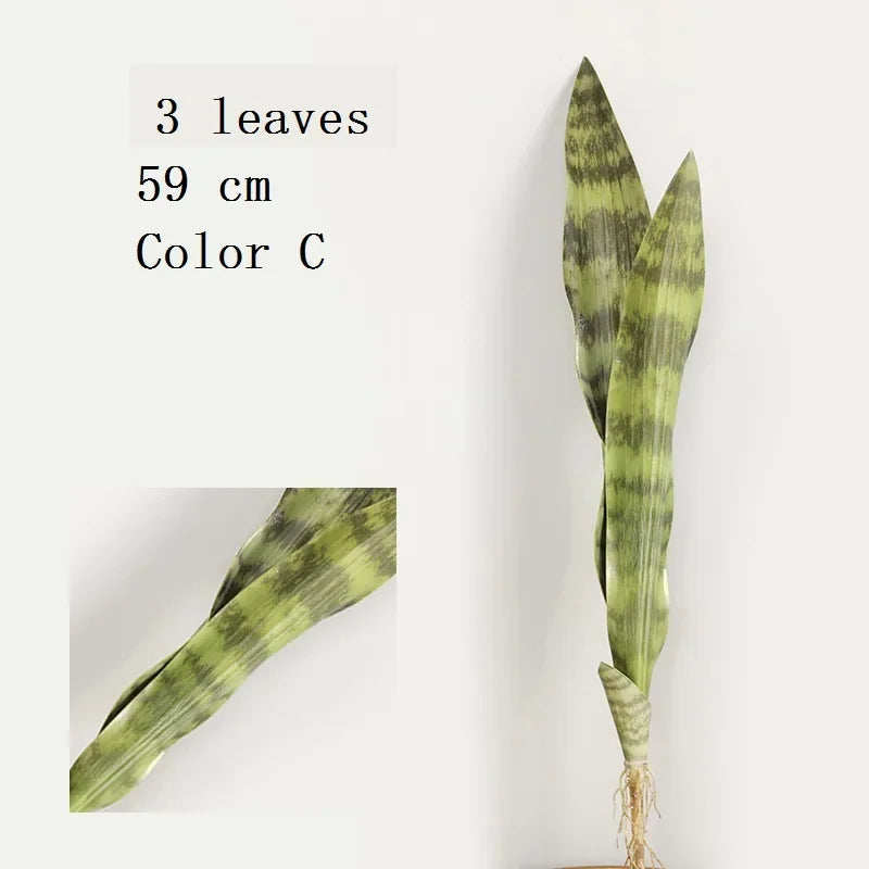 Set of 3 artificial plant branches for indoor and outdoor decoration - vue 6 sur 13