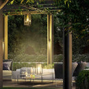 Waterproof retro pendant light for decorative outdoor lighting
